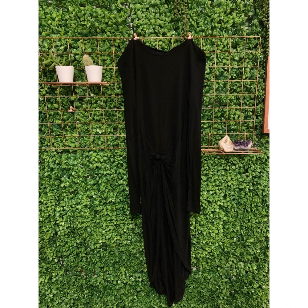 Black High-low Top